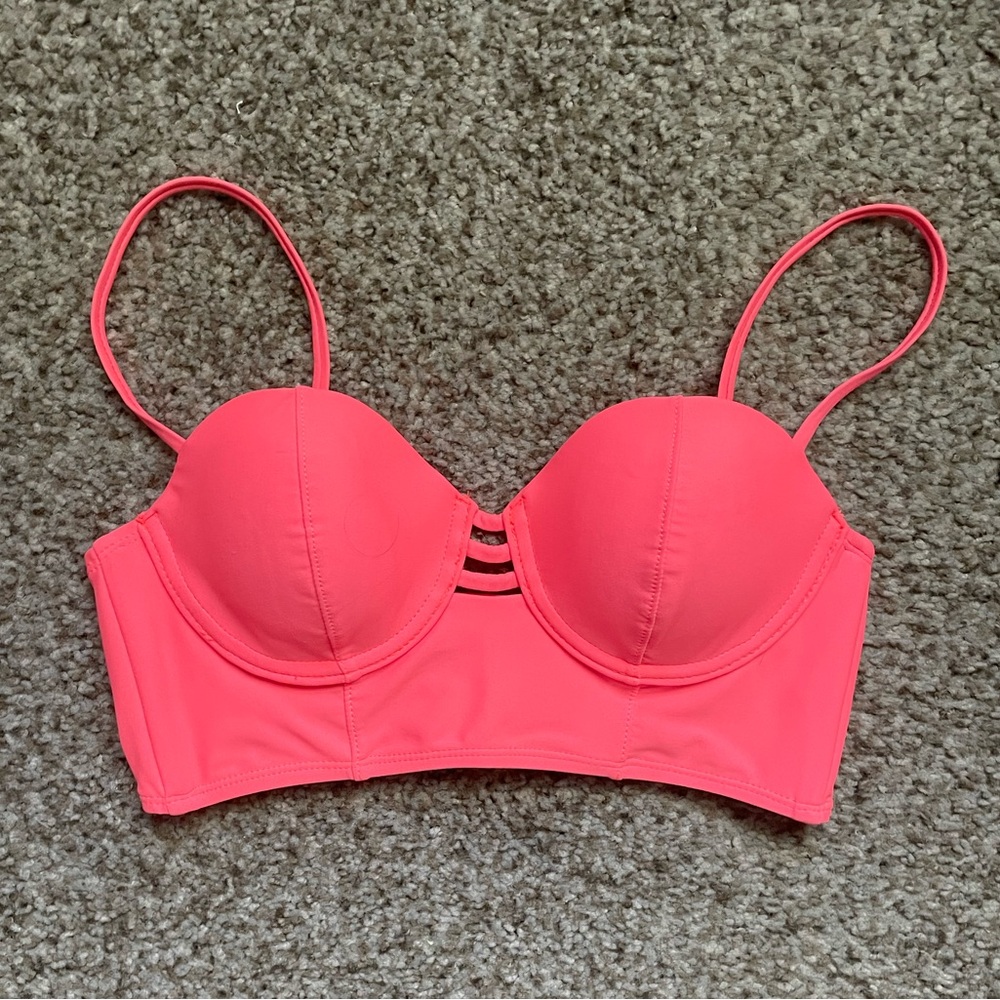 Neon bikini top